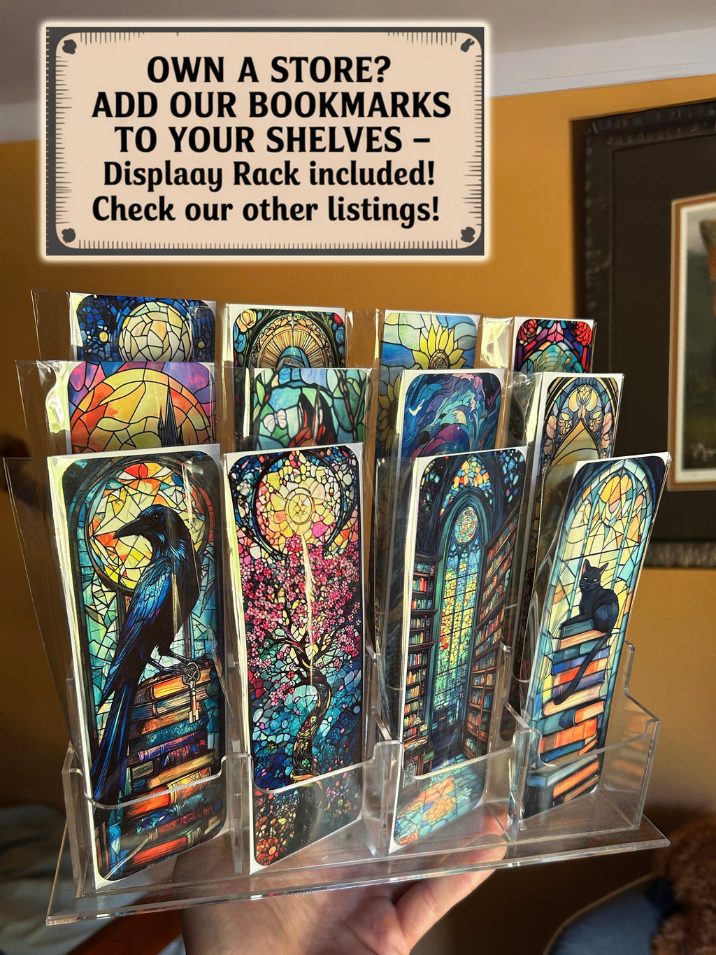 Vincent Van Gogh Starry Night Bookmark - Artistic Bookmark, Gift for Art Lovers, Classic Painting Book Accessory, Unique Gift Idea